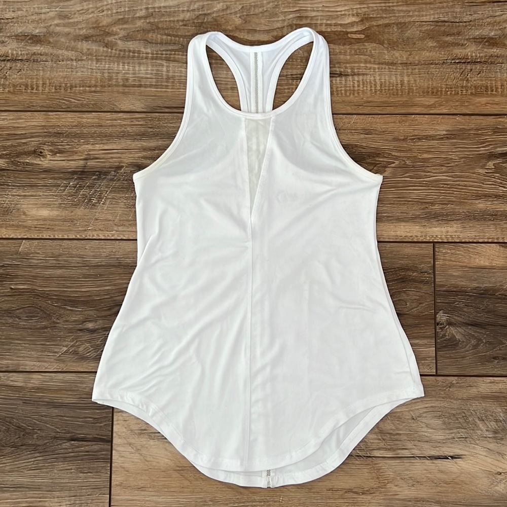 ZYIA activewear White Tank, Size Small